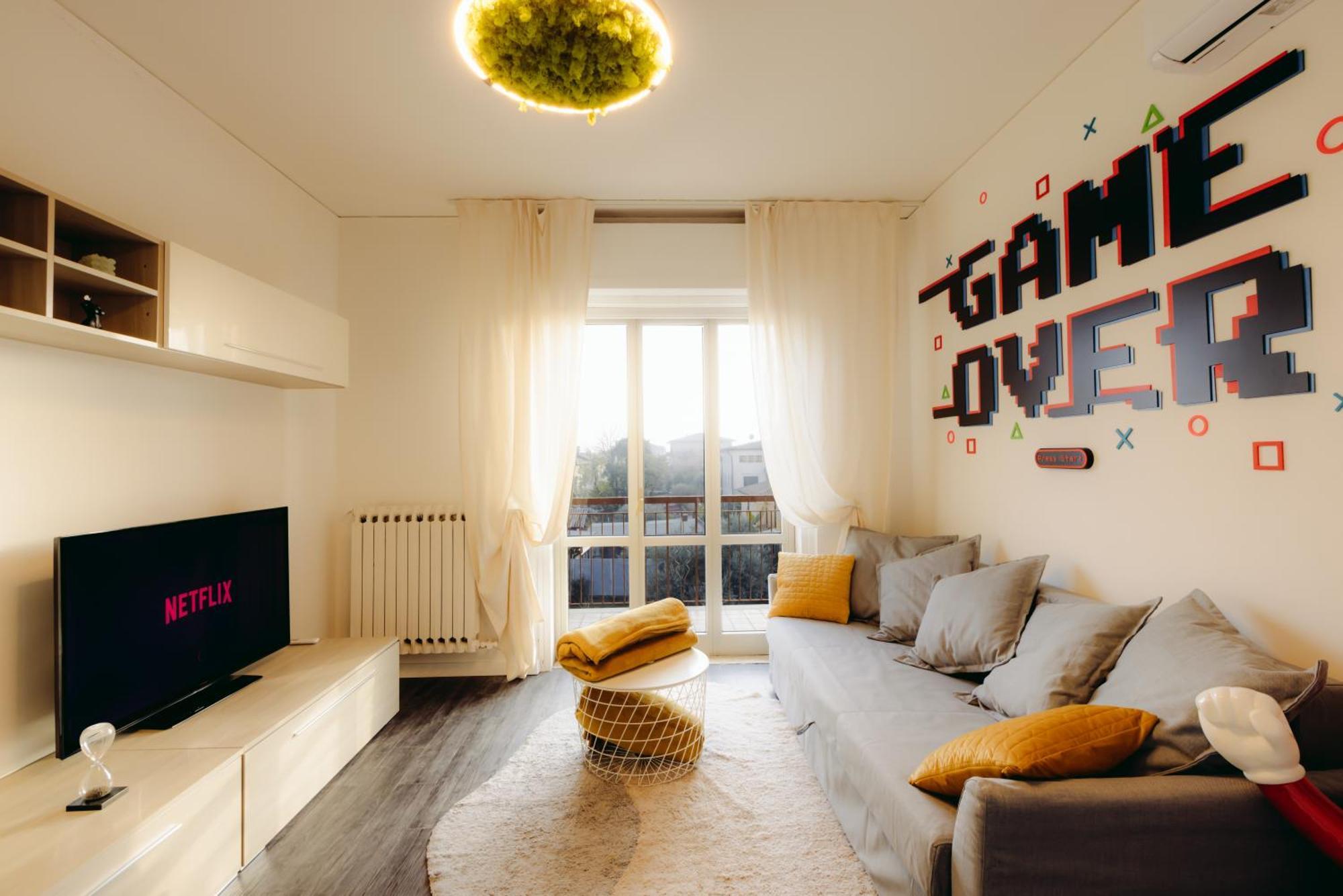Appartamento Arcade House Fiera Netflix + Videogame