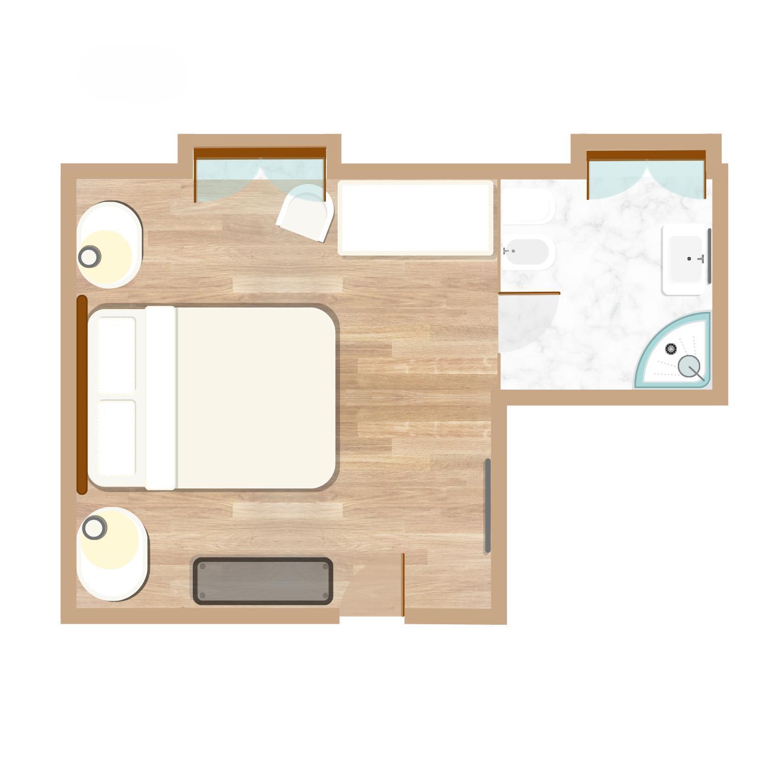 Maison d'hôtes Italianflat - Rentroom Old Town - 200mt To Arena 3*