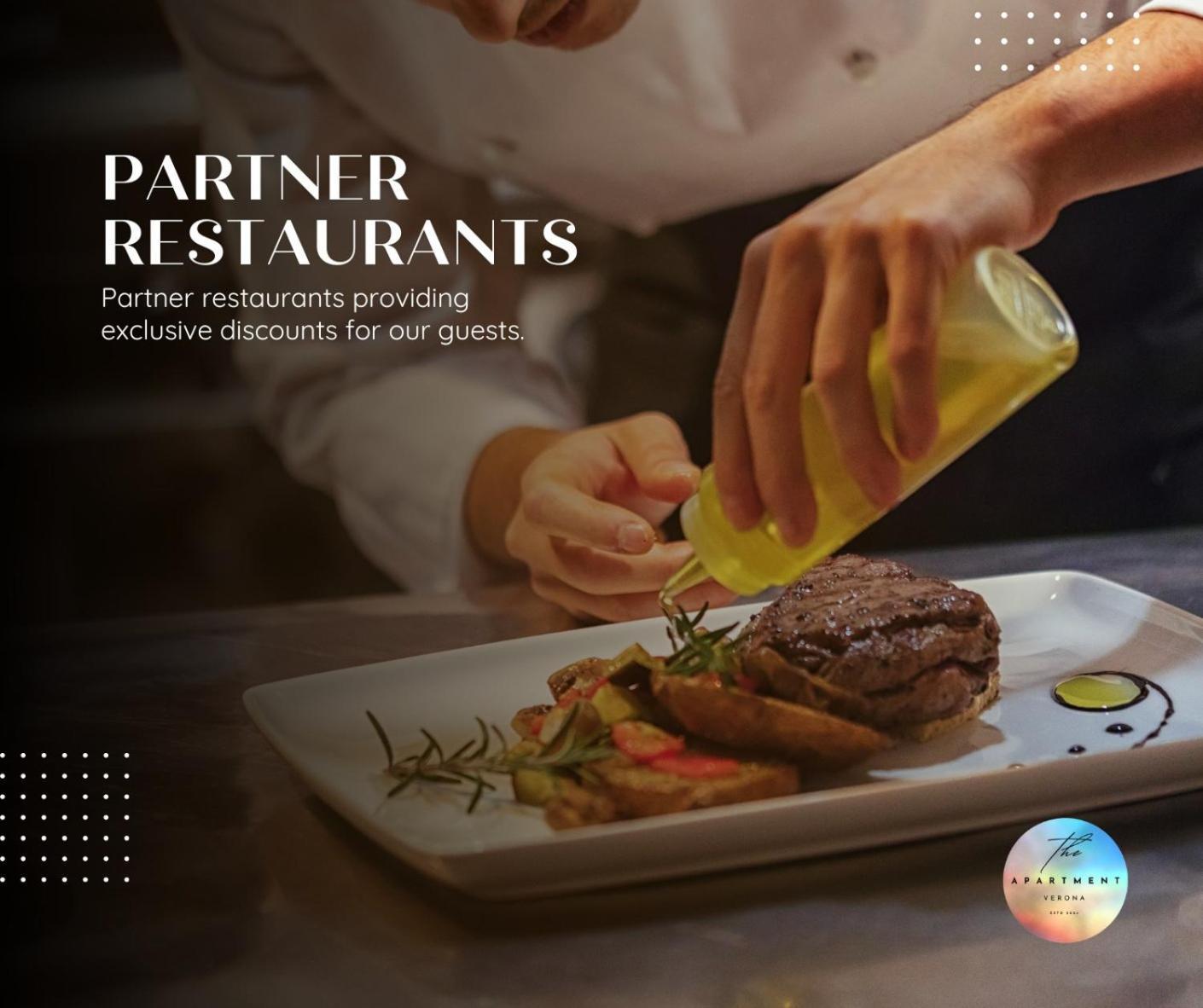 The Apartment Verona - With Restaurant Experience Partner Apartment *