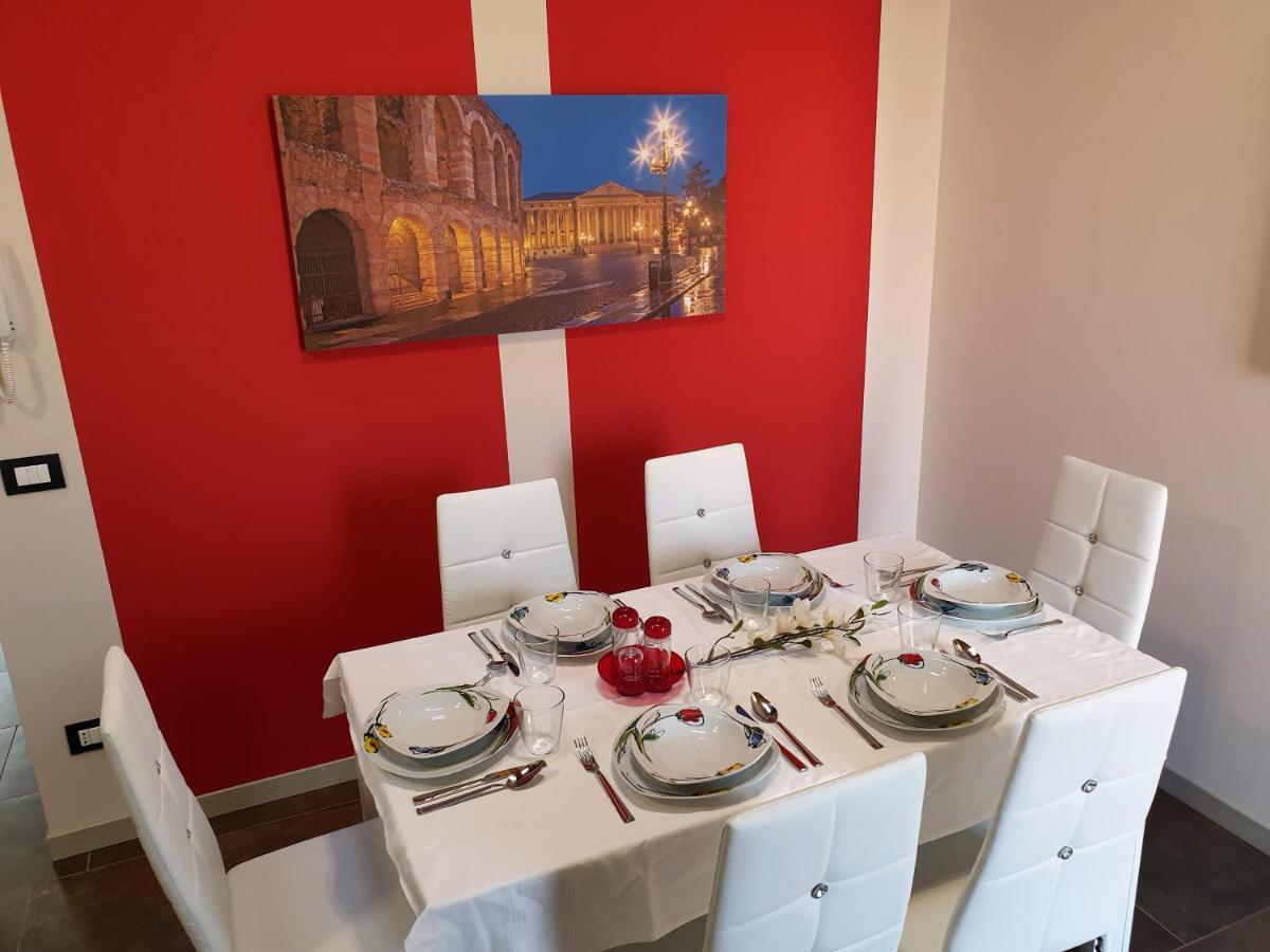 Dimora Rosso San Zeno - Wifi Veloce E Adatto Per Famiglie Apartamento Verona